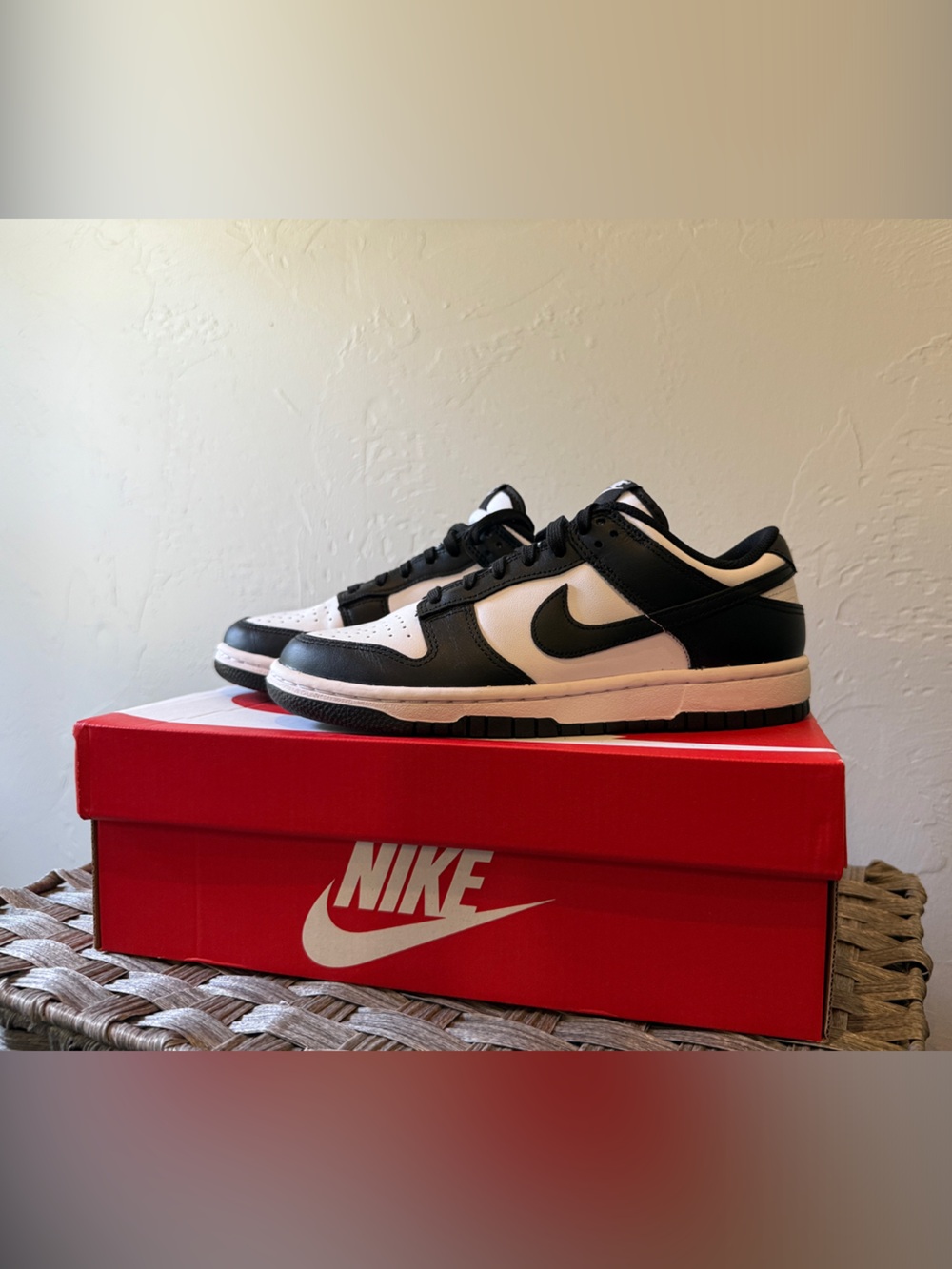 Nike Dunk Low — Black and White Low-Top Sneakers